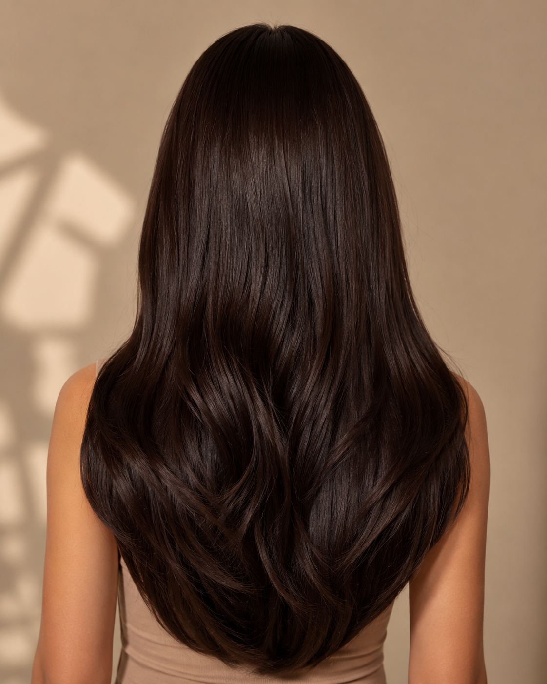 Hair before colouring