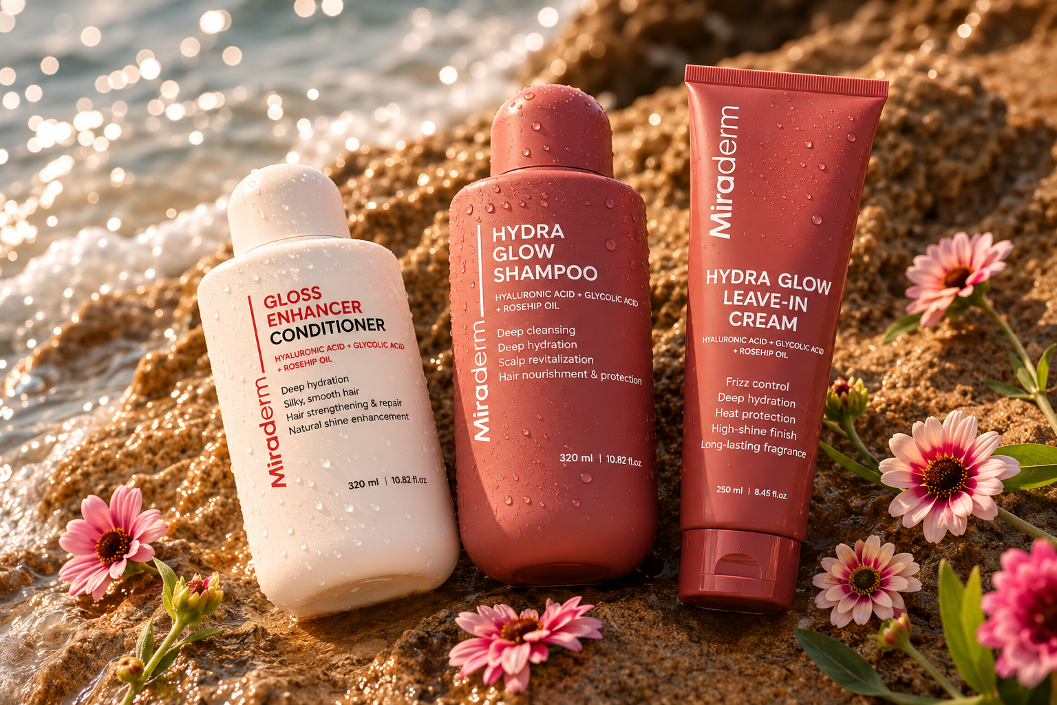 The Miraderm Hydra Glow Ritual Set